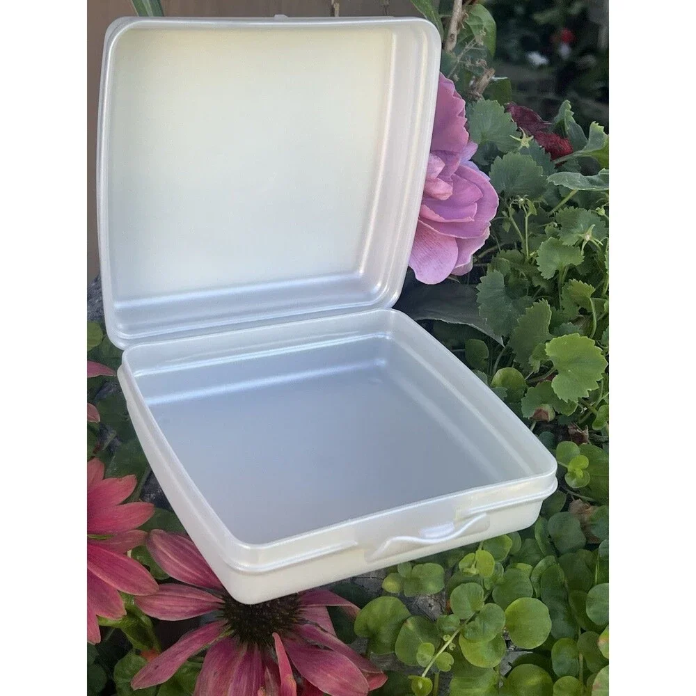 2004 Y2K Disney Cinderella Tupperware Lenticular Sandwich Keeper Collector Item